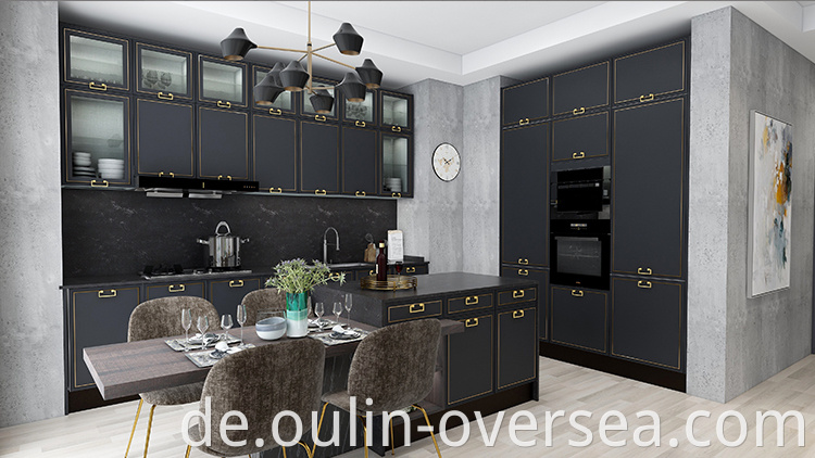 New chinese style light luxury kitchen kitchen cabinets 